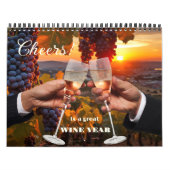 De wijnliefhebbers kalender (Hoes)
