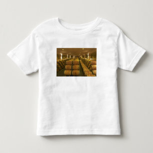 De wijnmakerij, vat veroudering kelder - Chateau B Kinder Shirts