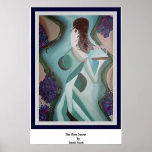 De wijnserver poster