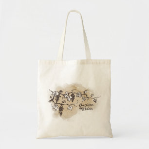 De wijnstokken zijn in bedwang tote bag