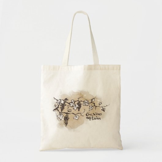 De wijnstokken zijn in bedwang tote bag (Voorkant)