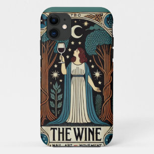 De wijntarot Kaart iPhone 11 Hoesje