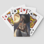 De wijze vrouw pokerkaarten (Achterkant)