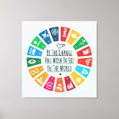 De wijziging canvas afdruk (Voorkant)