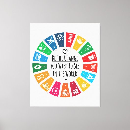 De wijziging canvas afdruk (Voorkant)