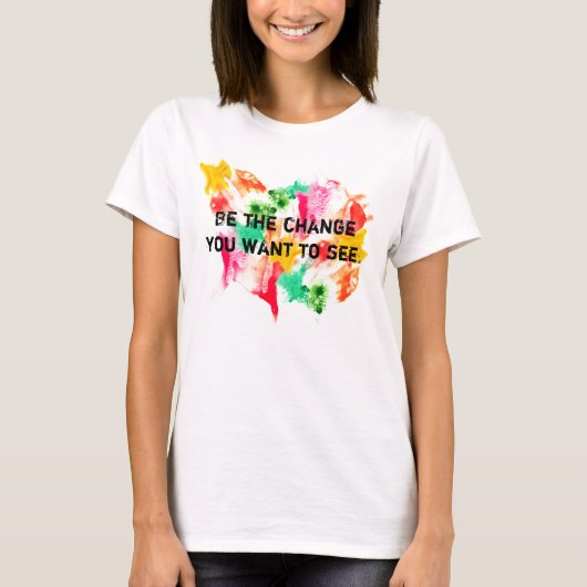 De wijziging t-shirt (Voorkant)