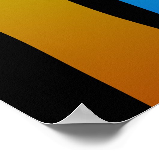 De wijziging | Vredesteken Poster (Hoek)