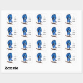 De Wild Blue Jay Sticker (Vel)