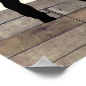 De Wild West Custom Text Poster (Hoek)