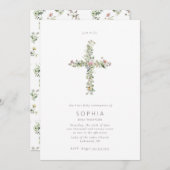 De wildbloem van de weide kruist de Eerste Heilige Kaart (Voorkant / Achterkant)