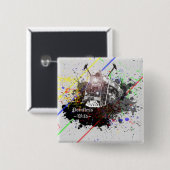 De wilde Button (Voorkant /achterkant)