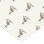 De wilde eend (Anas platyrhynchos) Tafelkleed (Gekanteld)