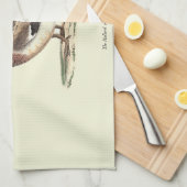 De wilde eend (Anas platyrhynchos) Theedoek (Quarter Fold)