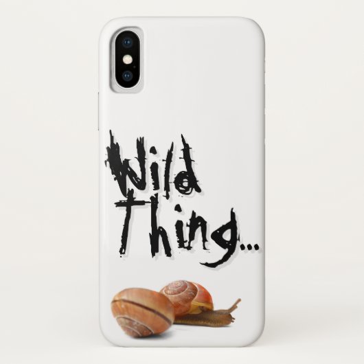 De wilde kant van een slak... Case-Mate iPhone case (Achterkant)