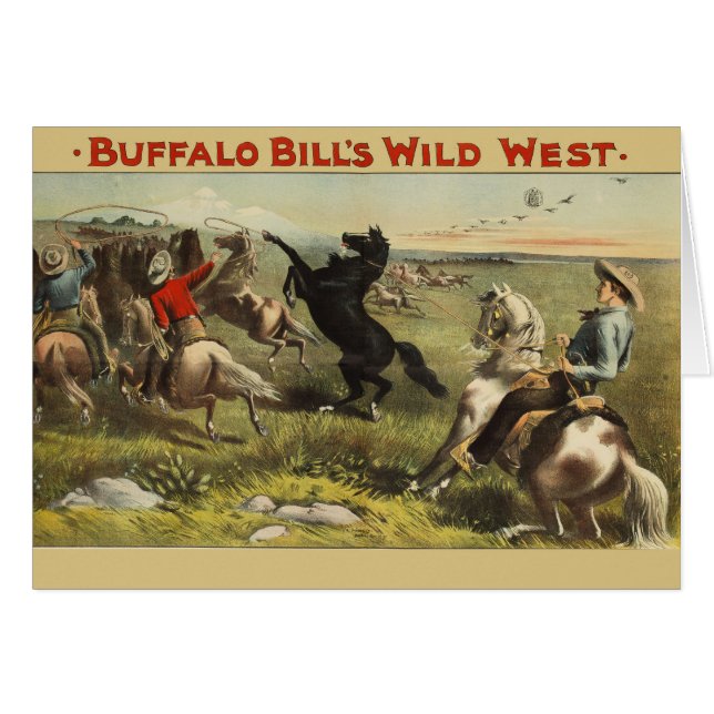 De wilde paarden van Buffalo Bill (Voorkant Horizontaal)
