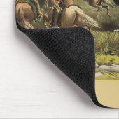 De wilde paarden van Buffalo Bill Muismat (Hoek)