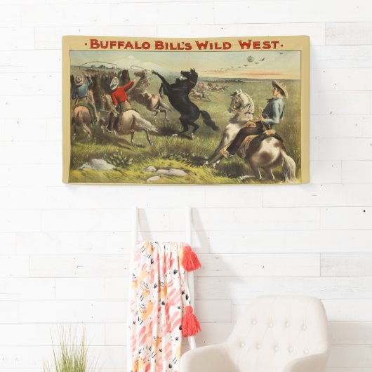 De wilde paarden van Buffalo Bill Spandoek (Insitu)