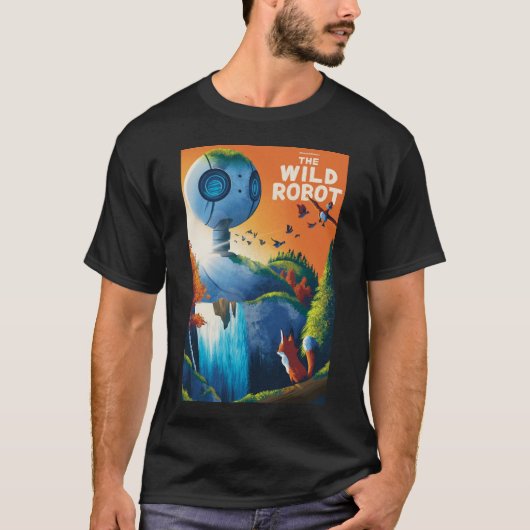 De wilde robot t-shirt (Voorkant)