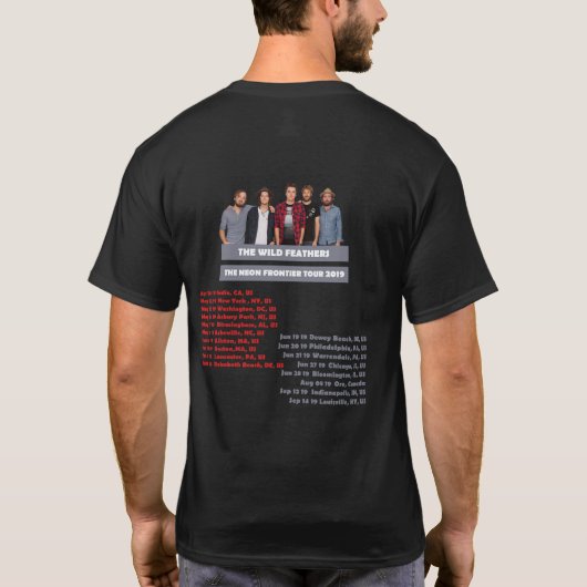 DE WILDE VREEMDEN VANAF 2019 T-SHIRT (Achterkant)