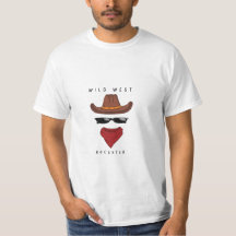 De wilde westen t-shirt