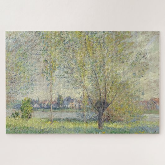 De wilgen Claude Monet 1880 Legpuzzel (Horizontaal)