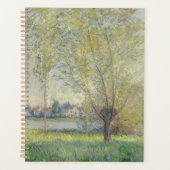 De wilgen Claude Monet 1880 Planner (Voorkant)