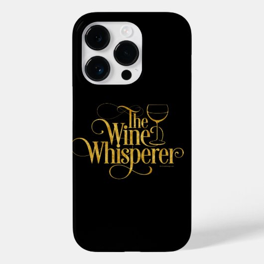 De Wine Whisperer Hoesje-Mate iPhone Case (Achterkant)
