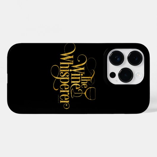 De Wine Whisperer Hoesje-Mate iPhone Case (Achterkant (horizontaal))