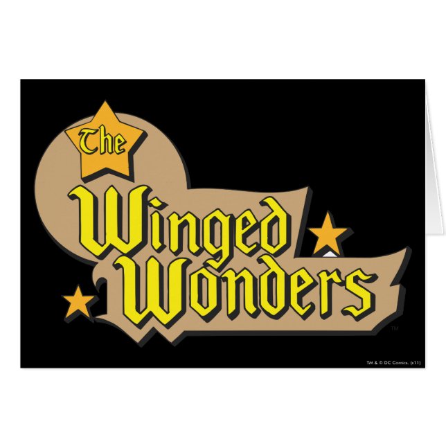 De Winged Wonders Logo (Voorkant Horizontaal)