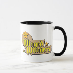 De Winged Wonders Logo Mok