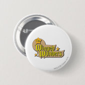 De Winged Wonders Logo Ronde Button 5,7 Cm (Voorkant /achterkant)