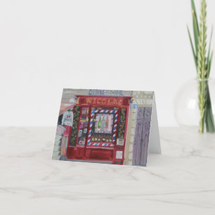 DE WINKEL NOTECARD VAN DE WIJN VAN PARIJS KAART