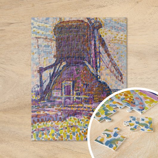De Winkelmolen | Piet Mondriaan Legpuzzel