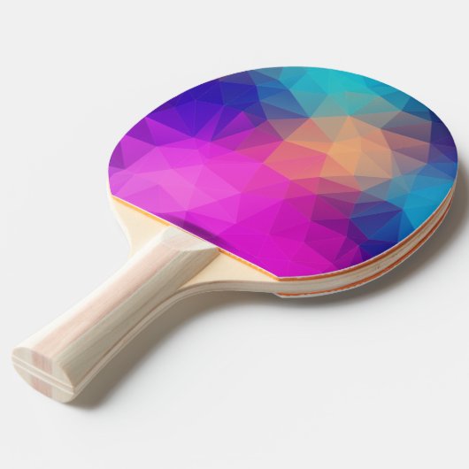 De winnende Serve: Gepersonaliseerde Ping Pong Pad Tafeltennisbatje (Voorkant Gekanteld)