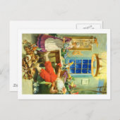 De Winst van de Kerstman naar de Arctica Feestdagenkaart (Voorkant / Achterkant)