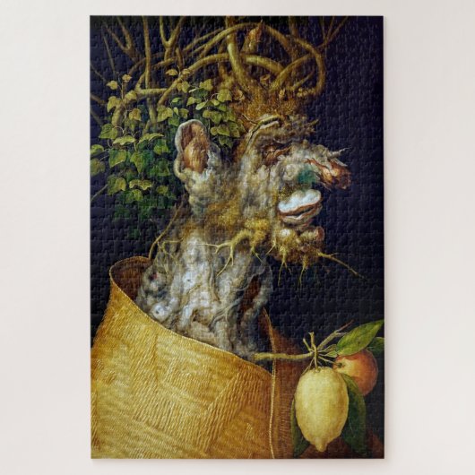 De winter, Arcimboldo Legpuzzel (Verticaal)
