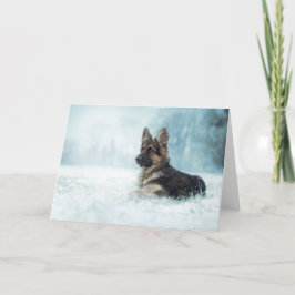 De winter feestdagen kaart