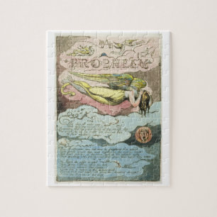 'De winter in de diepte...', bord 5 uit 'Europa'.  Legpuzzel