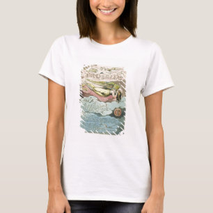 "De winter in de diepte...", bord 5 uit "Europa". T-shirt