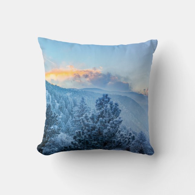 De winter in het Sierkussen Mountais (Voorkant)