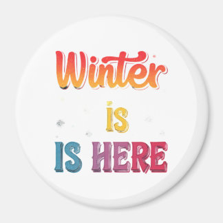 "De winter is hier": Magneet