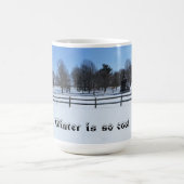 De winter is zo koel - mok (Center)