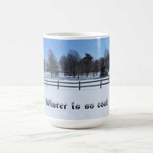 De winter is zo koel - mok (Center)