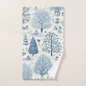 De winter komt eraan bad handdoek (Handdoek)