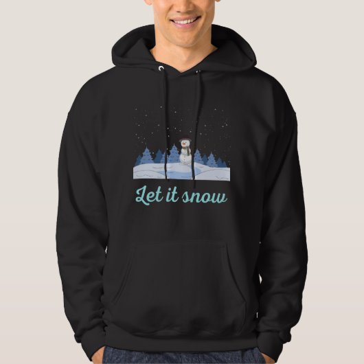 De winter komt eraan hoodie (Voorkant)