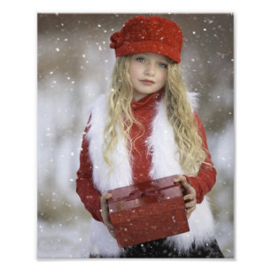 De winter personaliseert Sjabloon 8 x 10 klaar aan Foto Afdruk