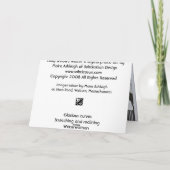 De Winter van dame Willow's Kaart (Achterkant)