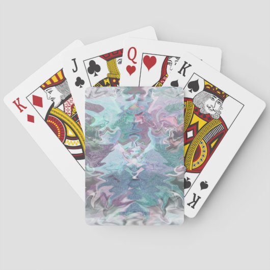 De winter van de Fae.... Pokerkaarten (Achterkant)
