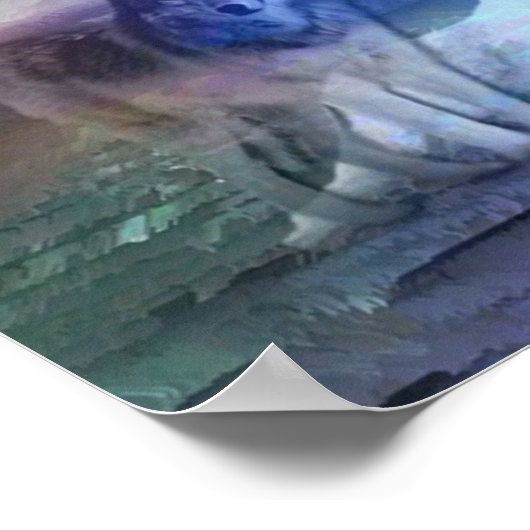 De winter van de wolf poster (Hoek)