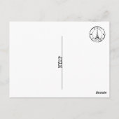 De WINTER VAN het Briefkaart van HALLSTATT (Achterkant)